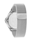 Buy Shop Tommy Hilfiger Blake Diamonds Silver Dial Silver Mesh Bracelet Watch for Women - 1782301 USA Online
