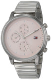 Buy Shop Tommy Hilfiger Blake Pink Dial Silver Steel Strap Watch for Women - 1781904 USA Online