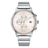 Buy Shop Tommy Hilfiger Blake Pink Dial Silver Steel Strap Watch for Women - 1781904 USA Online