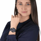 Buy Shop Tommy Hilfiger Blake Quartz Blue Dial Blue Mesh Bracelet Watch for Men - 1782305 USA Online