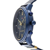 Buy Shop Tommy Hilfiger Blake Quartz Blue Dial Blue Mesh Bracelet Watch for Men - 1782305 USA Online