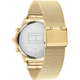 Buy Shop Tommy Hilfiger Blake Quartz Gold Dial Gold Mesh Bracelet Watch for Women - 1782302 USA Online