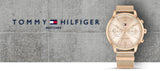 Buy Shop Tommy Hilfiger Blake Quartz Gold Dial Gold Mesh Bracelet Watch for Women - 1782303 USA Online