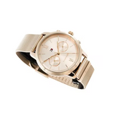 Buy Shop Tommy Hilfiger Blake Quartz Gold Dial Gold Mesh Bracelet Watch for Women - 1782303 USA Online