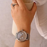 Buy Shop Tommy Hilfiger Blake Quartz Grey Dial Silver Mesh Bracelet Watch for Men - 1782304 USA Online