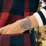 Buy Shop Tommy Hilfiger Blake Quartz Grey Dial Silver Mesh Bracelet Watch for Men - 1782304 USA Online