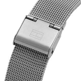 Buy Shop Tommy Hilfiger Blake Quartz Grey Dial Silver Mesh Bracelet Watch for Men - 1782304 USA Online
