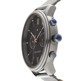 Buy Shop Tommy Hilfiger Blake Quartz Grey Dial Silver Mesh Bracelet Watch for Men - 1782304 USA Online