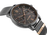 Buy Shop Tommy Hilfiger Blake Quartz Grey Dial Silver Mesh Bracelet Watch for Men - 1782304 USA Online