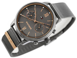 Buy Shop Tommy Hilfiger Blake Quartz Grey Dial Silver Mesh Bracelet Watch for Men - 1782304 USA Online