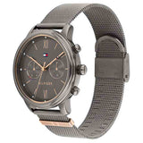 Buy Shop Tommy Hilfiger Blake Quartz Grey Dial Silver Mesh Bracelet Watch for Men - 1782304 USA Online
