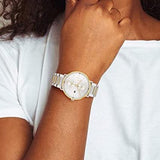 Buy Shop Tommy Hilfiger Blake Silver Dial Two Tone Steel Strap Watch for Women - 1781908 USA Online