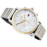 Buy Shop Tommy Hilfiger Blake Silver Dial Two Tone Steel Strap Watch for Women - 1781908 USA Online
