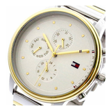 Buy Shop Tommy Hilfiger Blake Silver Dial Two Tone Steel Strap Watch for Women - 1781908 USA Online