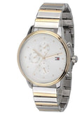 Buy Shop Tommy Hilfiger Blake Silver Dial Two Tone Steel Strap Watch for Women - 1781908 USA Online