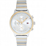 Buy Shop Tommy Hilfiger Blake Silver Dial Two Tone Steel Strap Watch for Women - 1781908 USA Online