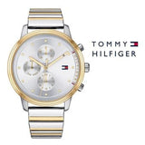 Buy Shop Tommy Hilfiger Blake Silver Dial Two Tone Steel Strap Watch for Women - 1781908 USA Online