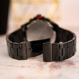 Buy Shop Tommy Hilfiger Blaze Chronograph Black Dial Black Steel Strap Watch For Men - 1792030 USA Online