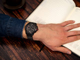 Buy Shop Tommy Hilfiger Blaze Chronograph Black Dial Black Steel Strap Watch For Men - 1792030 USA Online
