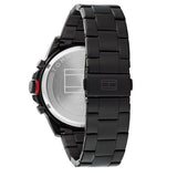 Buy Shop Tommy Hilfiger Blaze Chronograph Black Dial Black Steel Strap Watch For Men - 1792030 USA Online