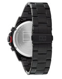 Buy Shop Tommy Hilfiger Blaze Chronograph Black Dial Black Steel Strap Watch For Men - 1792030 USA Online