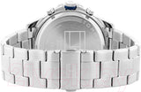 Buy Shop Tommy Hilfiger Blaze Chronograph Black Dial Silver Steel Strap Watch For Men - 1792029 USA Online