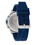 Buy Shop Tommy Hilfiger Blaze Chronograph Blue Dial Blue Rubber Strap Watch For Men - 1792027 USA Online