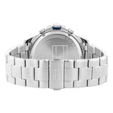 Buy Shop Tommy Hilfiger Blaze Chronograph Blue Dial Silver Steel Strap Watch for Men - 1792031 USA Online
