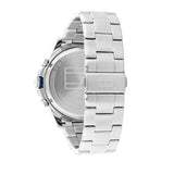 Buy Shop Tommy Hilfiger Blaze Chronograph Blue Dial Silver Steel Strap Watch for Men - 1792031 USA Online