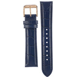 Buy Shop Tommy Hilfiger Brad Chronograph Quartz Blue Dial Blue Leather Strap Watch For Men - 1710387 USA Online