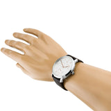 Buy Shop Tommy Hilfiger Brad Chronograph White Dial Brown Leather Strap Watch For Men - 1710389 USA Online