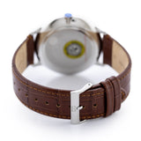 Buy Shop Tommy Hilfiger Brad Chronograph White Dial Brown Leather Strap Watch For Men - 1710389 USA Online