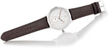 Buy Shop Tommy Hilfiger Brad Chronograph White Dial Brown Leather Strap Watch For Men - 1710389 USA Online