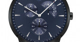 Buy Shop Tommy Hilfiger Brad Quartz Blue Dial Black Mesh Bracelet Watch For Men - 1710392 USA Online
