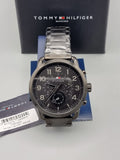 Buy Shop Tommy Hilfiger Briggs Black Dial Black Steel Strap Watch for Men - 1791423 USA Online