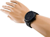 Buy Shop Tommy Hilfiger Briggs Black Dial Black Steel Strap Watch for Men - 1791423 USA Online