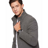 Buy Shop Tommy Hilfiger Briggs Black Dial Black Steel Strap Watch for Men - 1791423 USA Online