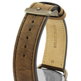 Buy Shop Tommy Hilfiger Briggs Chronograph Black Dial Brown Leather Strap Watch for Men - 1791425 USA Online