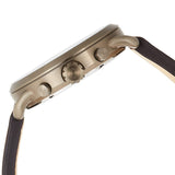 Buy Shop Tommy Hilfiger Briggs Chronograph Black Dial Brown Leather Strap Watch for Men - 1791425 USA Online