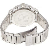 Buy Shop Tommy Hilfiger Briggs Chronograph Black Dial Silver Steel Strap Watch for Men - 1791422 USA Online