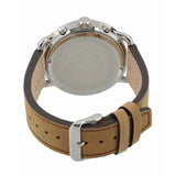 Buy Shop Tommy Hilfiger Briggs Chronograph Blue Dial Brown Leather Strap Watch for Men - 1791424 USA Online