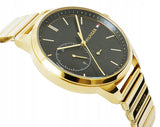 Buy Shop Tommy Hilfiger Brooke Black Dial Gold Steel Strap Watch for Women - 1782019 USA Online
