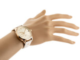 Buy Shop Tommy Hilfiger Brooke Quartz White Dial Cream Leather Strap Watch for Women - 1782022 USA Online