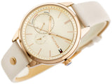 Buy Shop Tommy Hilfiger Brooke Quartz White Dial Cream Leather Strap Watch for Women - 1782022 USA Online