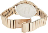 Buy Shop Tommy Hilfiger Brooke Silver Dial Rose Gold Steel Strap Watch for Women - 1782021 USA Online