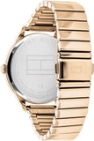 Buy Shop Tommy Hilfiger Brooke Silver Dial Rose Gold Steel Strap Watch for Women - 1782021 USA Online