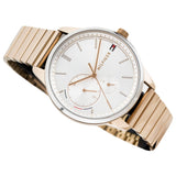 Buy Shop Tommy Hilfiger Brooke Silver Dial Rose Gold Steel Strap Watch for Women - 1782021 USA Online
