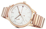 Buy Shop Tommy Hilfiger Brooke Silver Dial Rose Gold Steel Strap Watch for Women - 1782021 USA Online