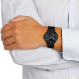 Buy Shop Tommy Hilfiger Brooklyn Black Dial Black Mesh Bracelet Watch for Men - 1791507 USA Online
