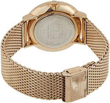 Buy Shop Tommy Hilfiger Brooklyn Grey Dial Gold Mesh Bracelet Watch for Men - 1791506 USA Online